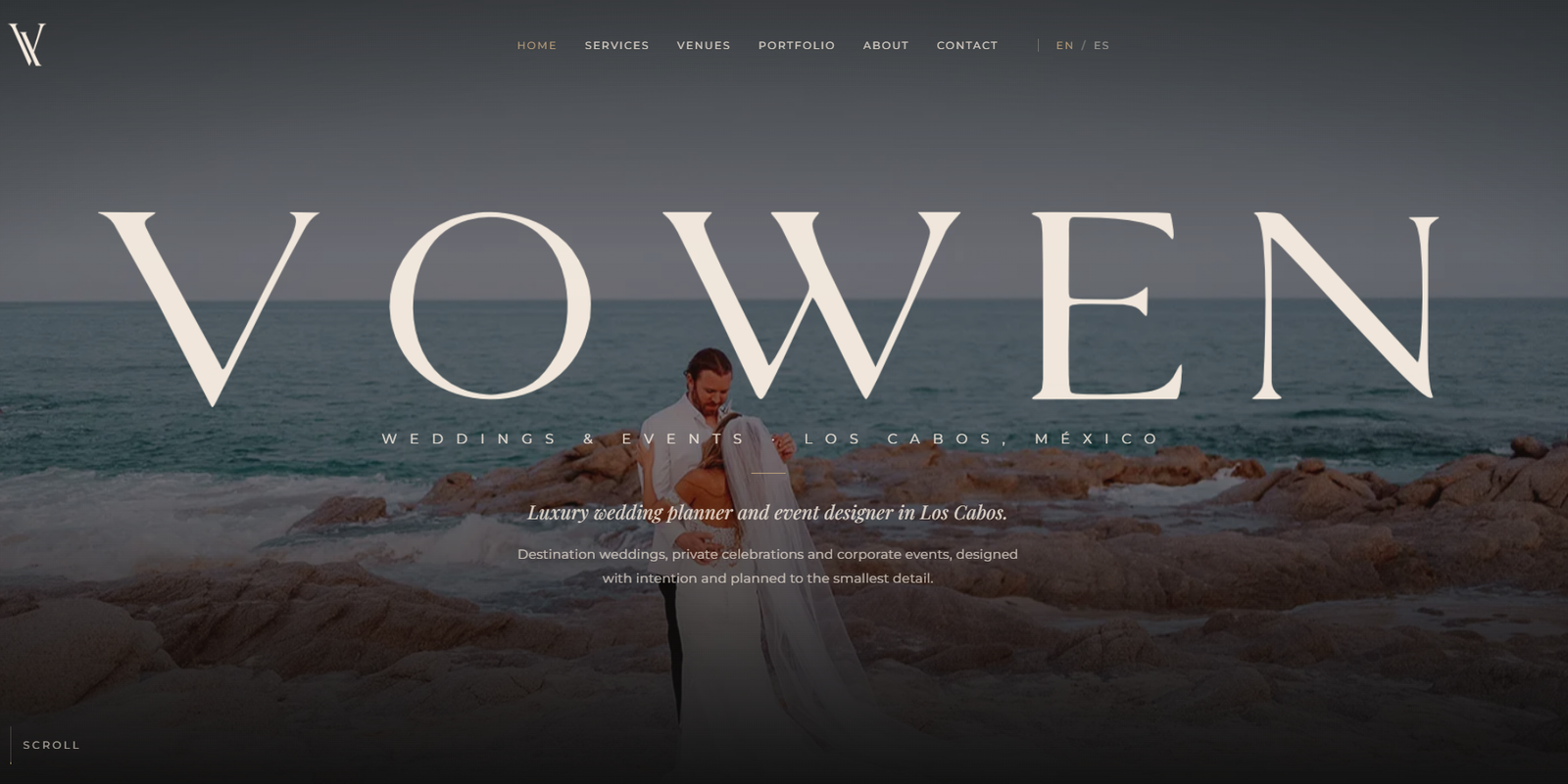 Sitio web de Vowen